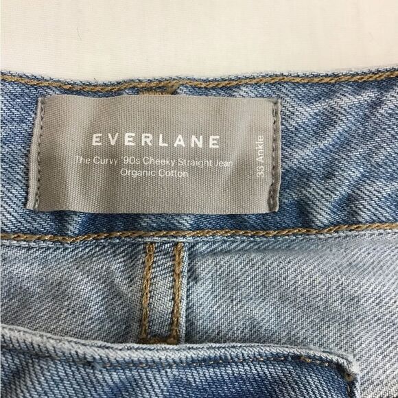 Everlane The Curvy 90’s Cheeky Jeans New Size 33 - Picture 9 of 12
